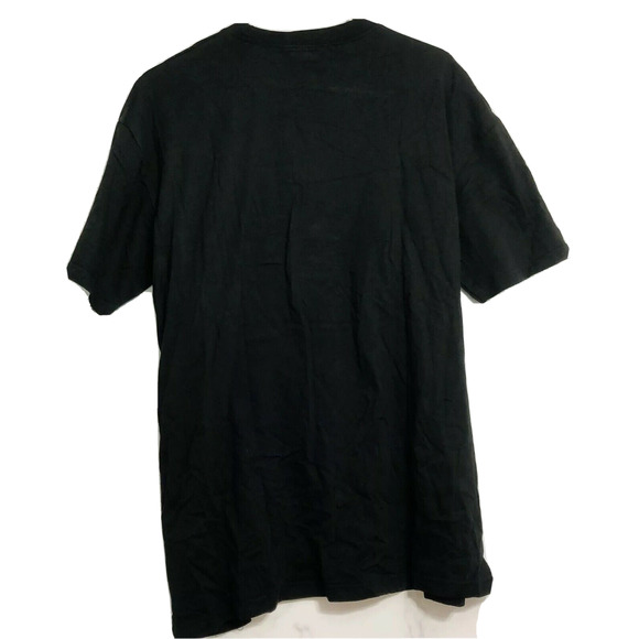 Union Jack T-shirt Sensor Black Electric Light Up Flashing Patch Flashwear XL - Picture 13 of 13